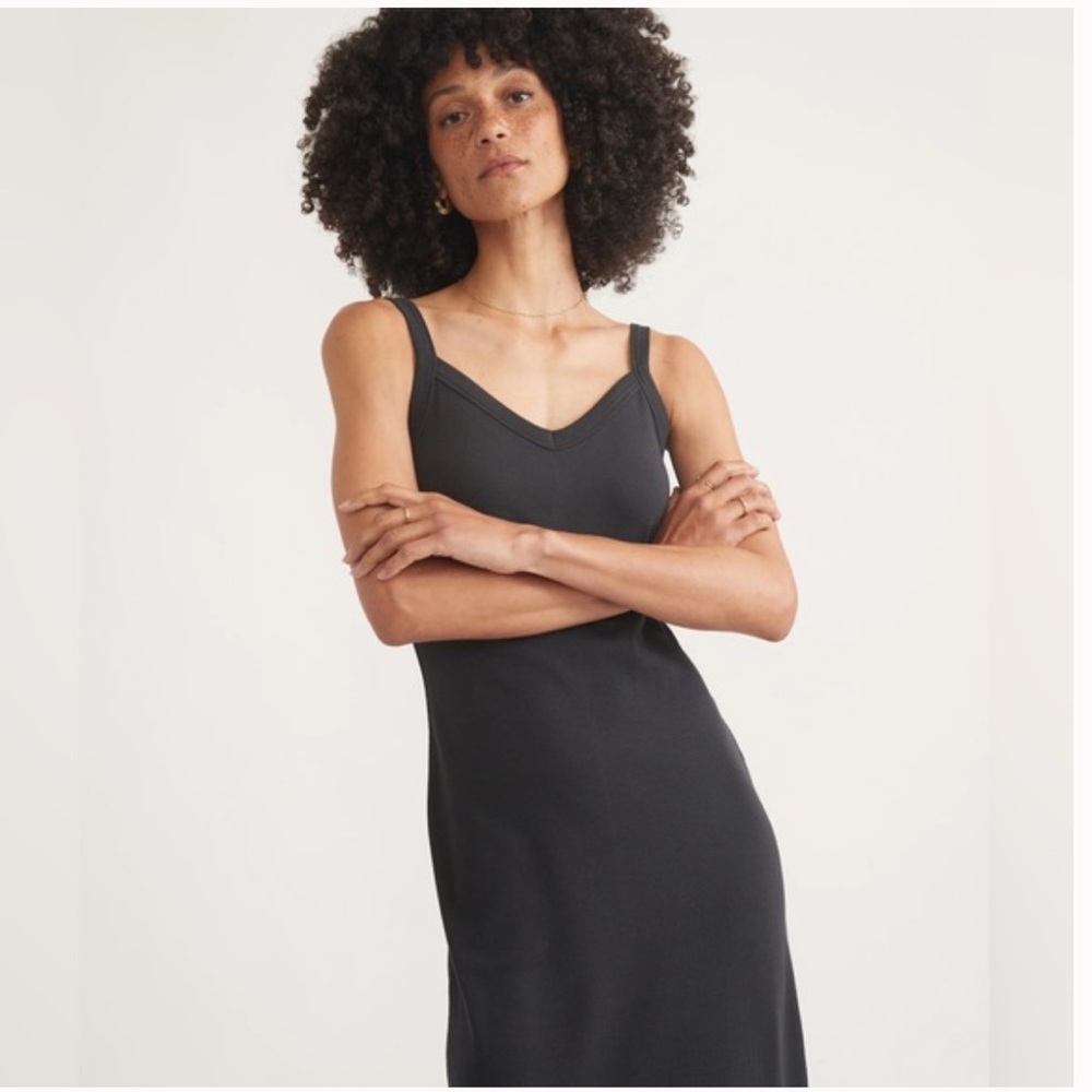 Marine Layer Lexi Rib Sun-In Spaghetti Strap Dress